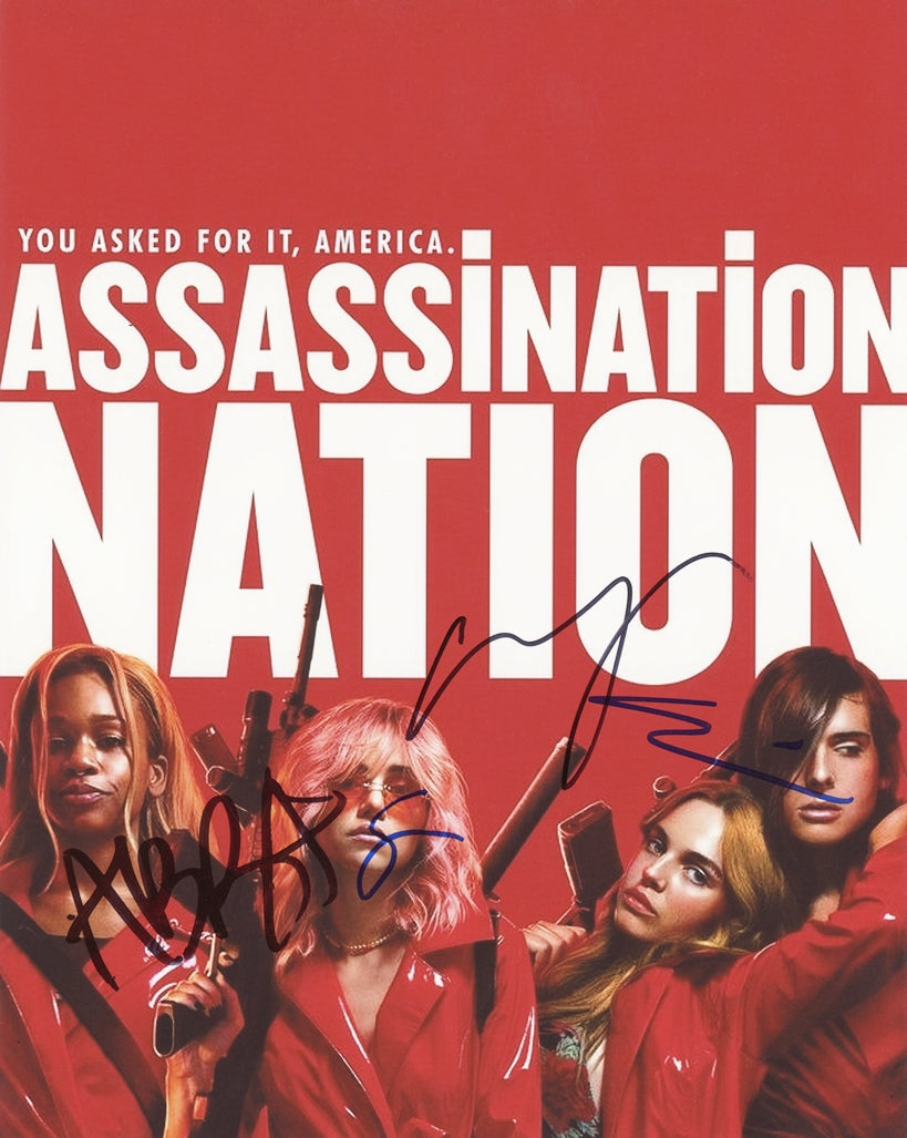 Assassination Nation Signed Photo