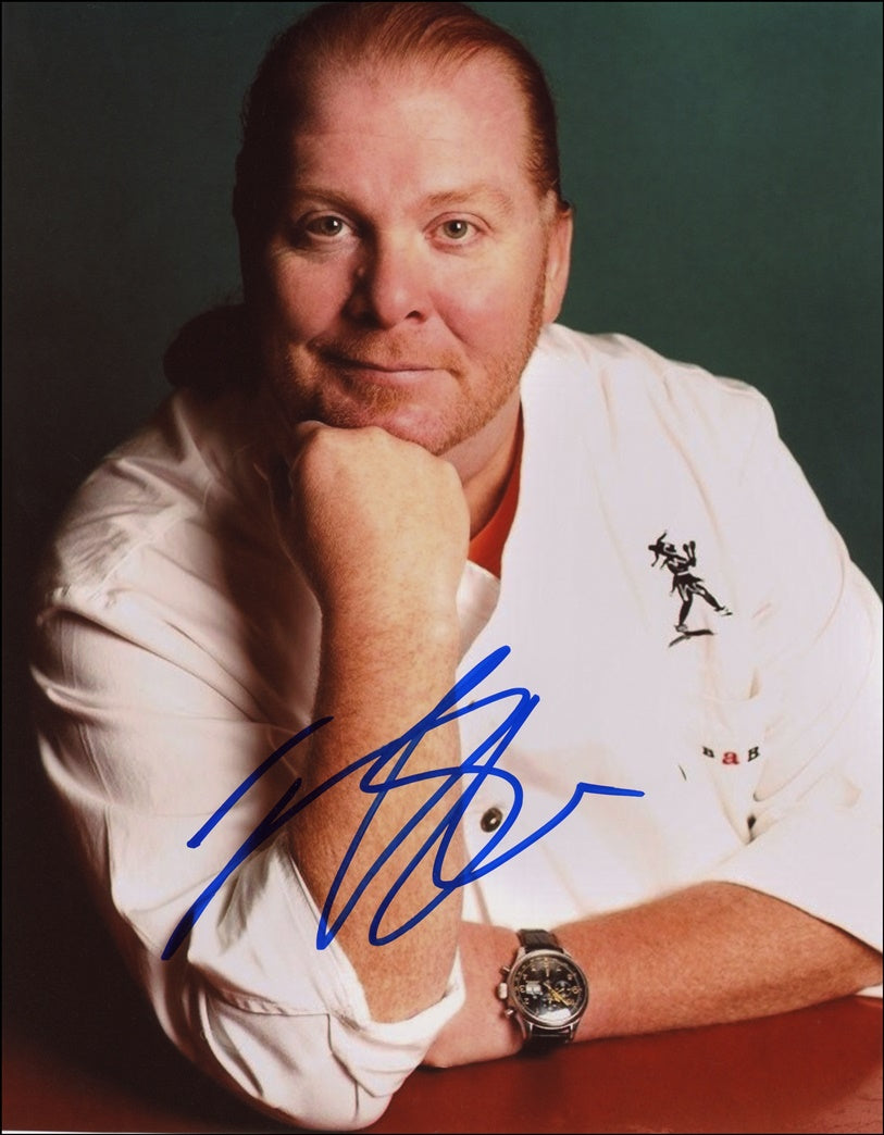 Mario Batali Signed Photo