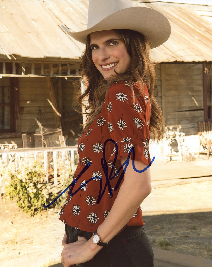 Lake Bell Signed Photo