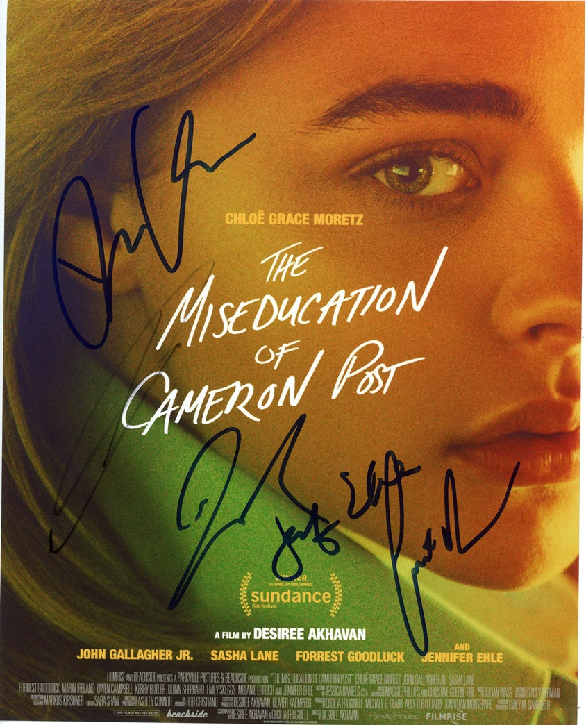 Miseducation of Cameron Post Signed Photo