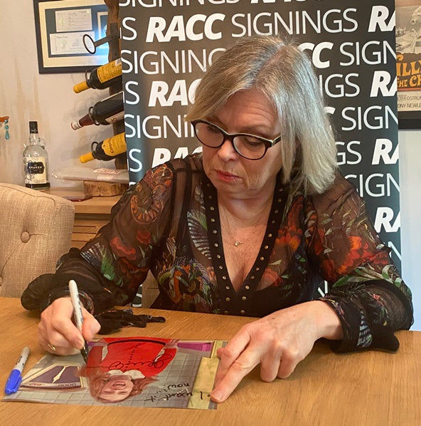 Julie Dawn Cole Signing Proof