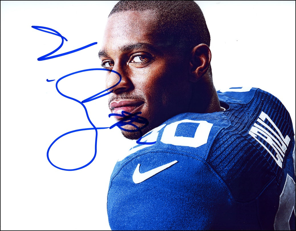 Victor Cruz Signed 8x10 Photo – TopPix Autographs