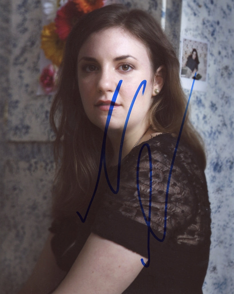 Lena Dunham Signed Photo