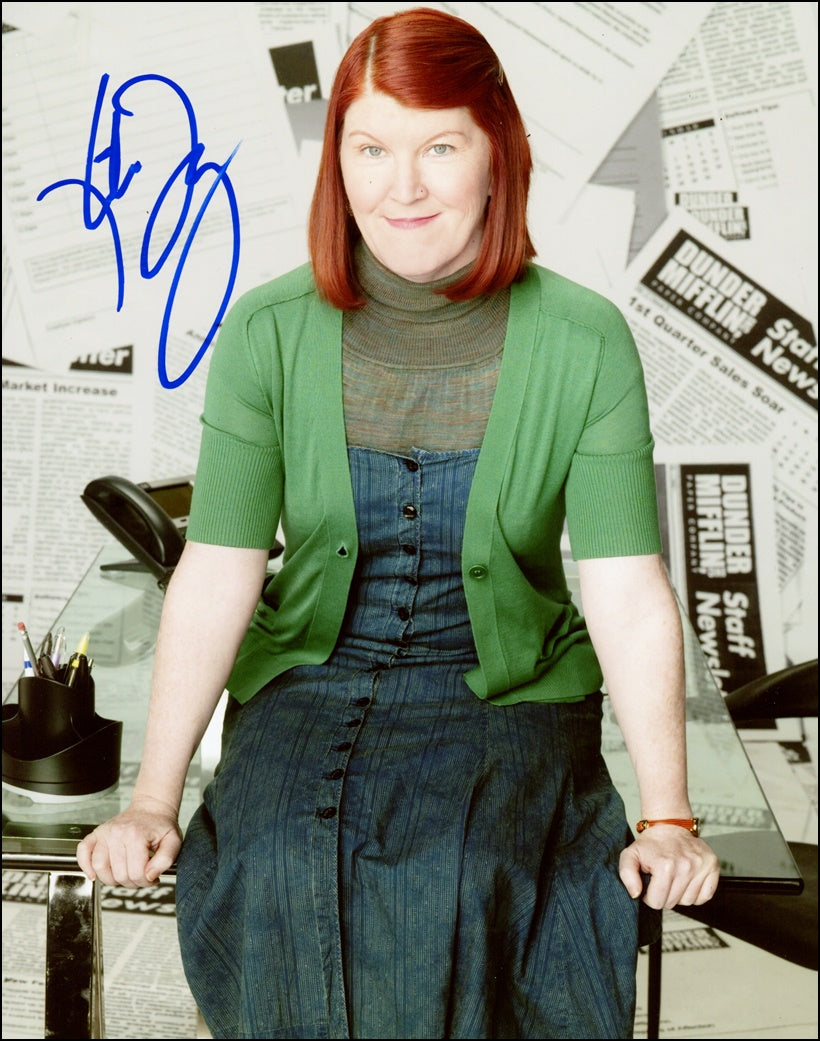 Kate Flannery Signed Photo