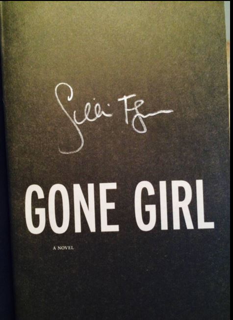 Gillian Flynn Signed Book