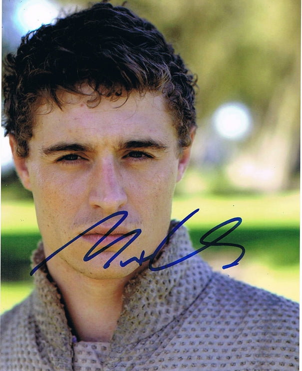 Max Irons Signed Photo