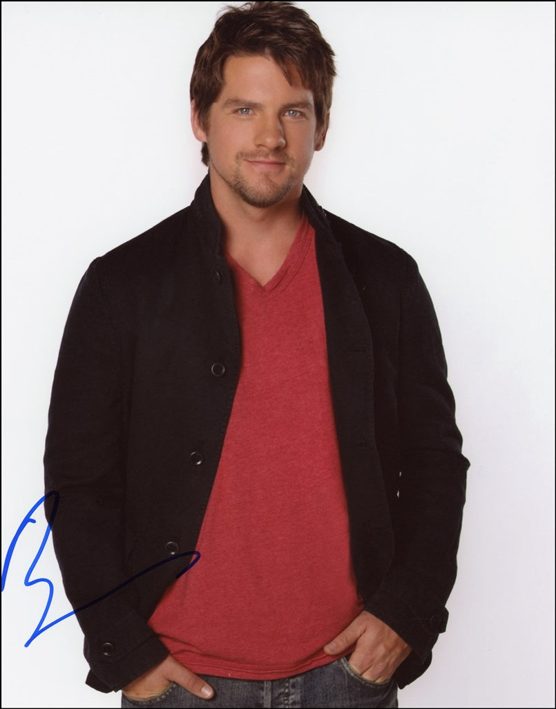 Zachary Knighton Signed Photo