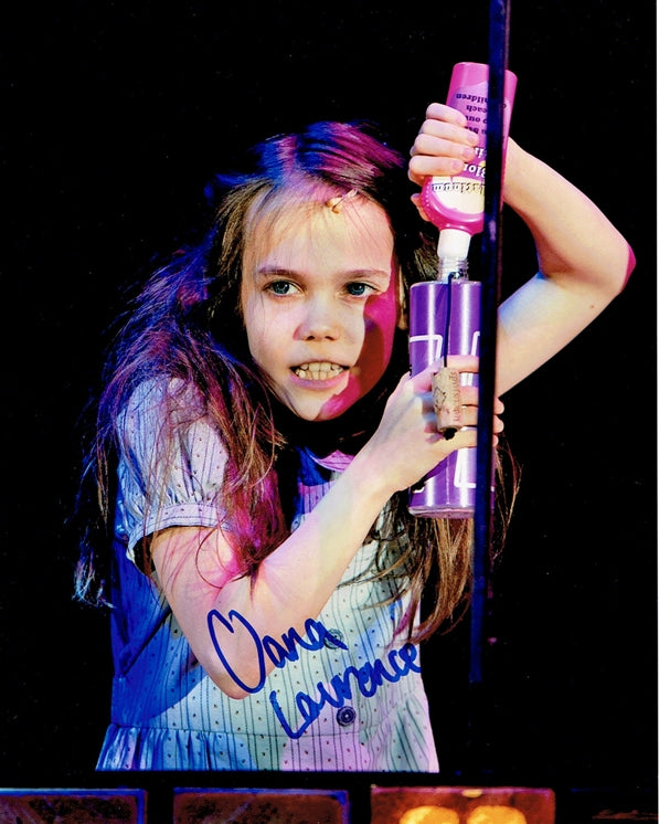 Oona Laurence Signed Photo