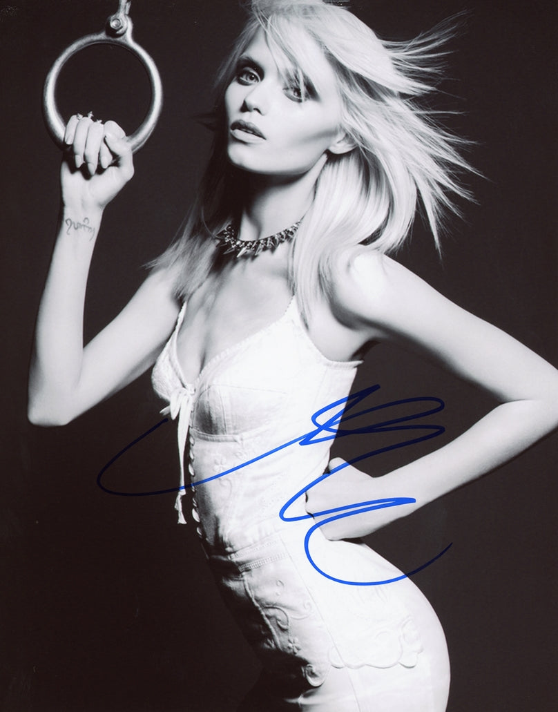 Abbey Lee Signed Photo