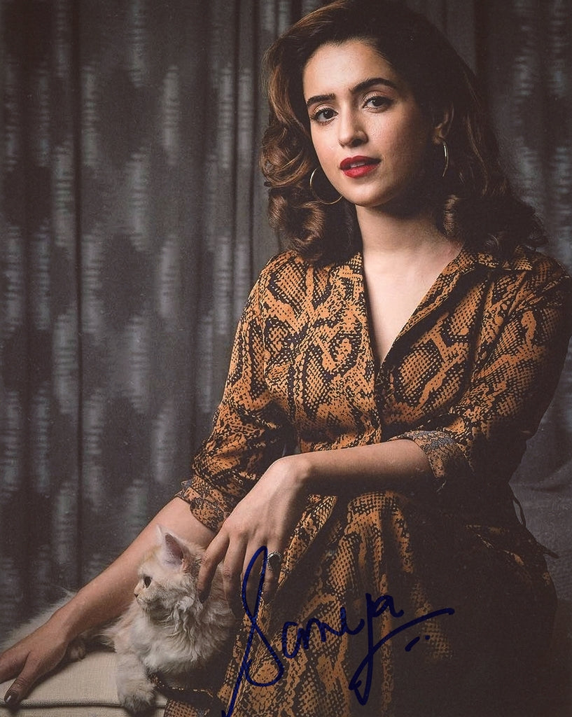 Sanya Malhotra Signed Photo