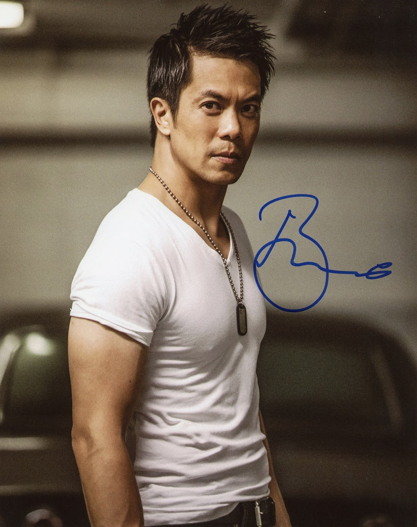 Byron Mann Signed Photo