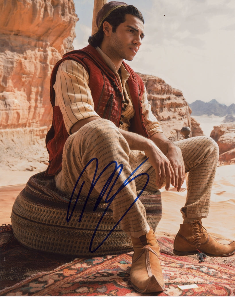 Mena Massoud Signed Photo