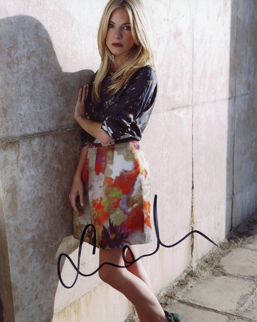 Sienna Miller Signed Photo