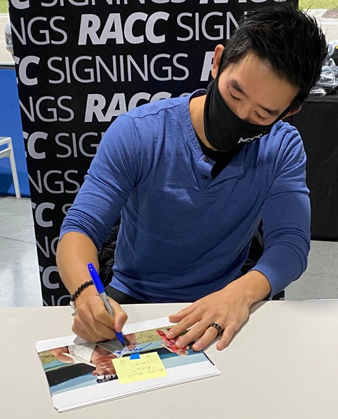 Mike Moh Signing Proof