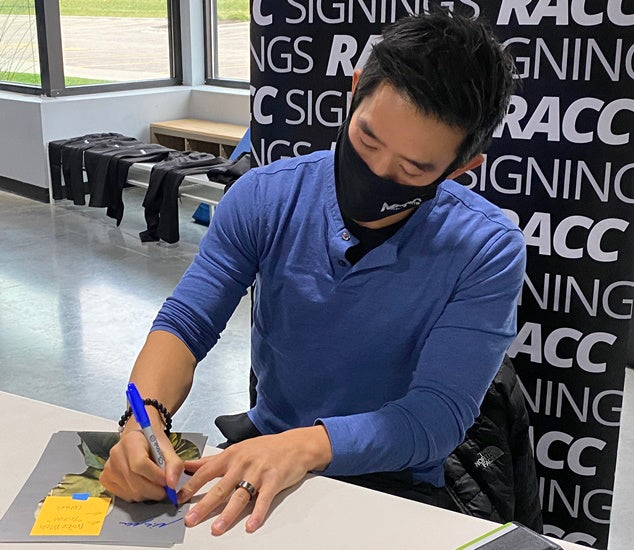 Mike Moh Signing Proof