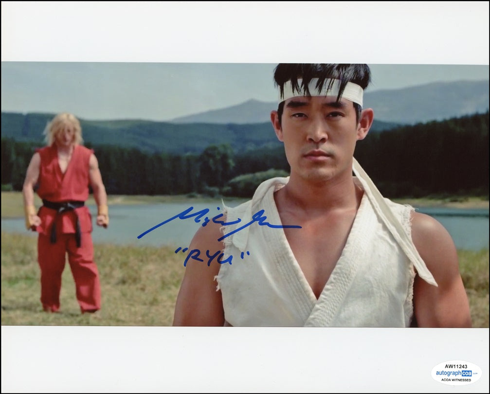 Mike Moh Signed Photo