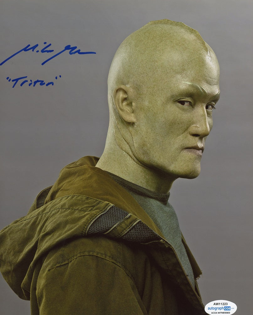 Mike Moh Signed Photo