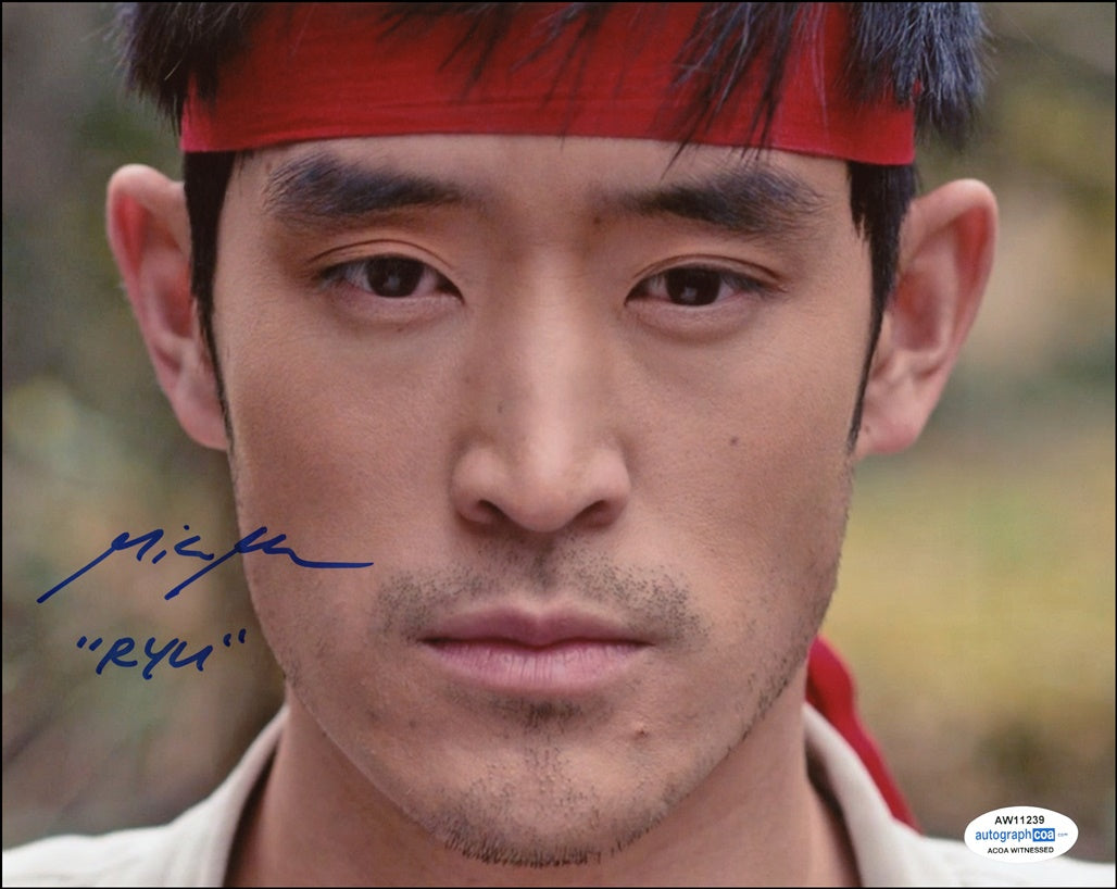 Mike Moh Signed Photo