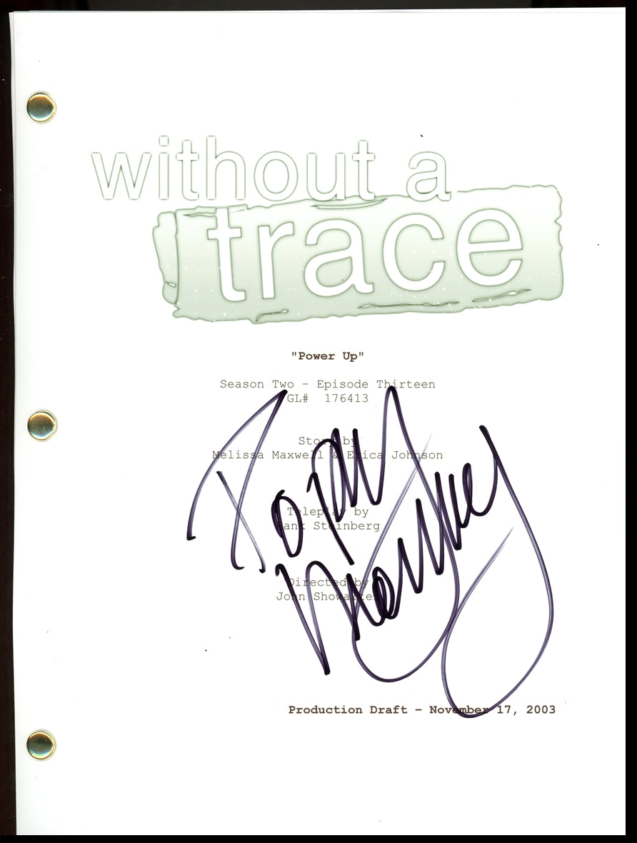 Poppy Montgomery Signed Script