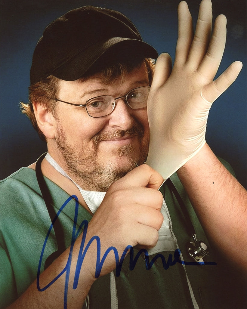Michael Moore Signed Photo