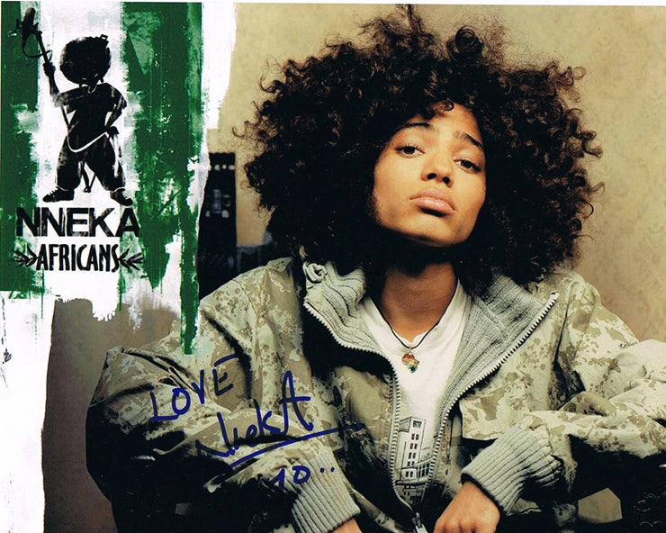 Nneka Signed Photo