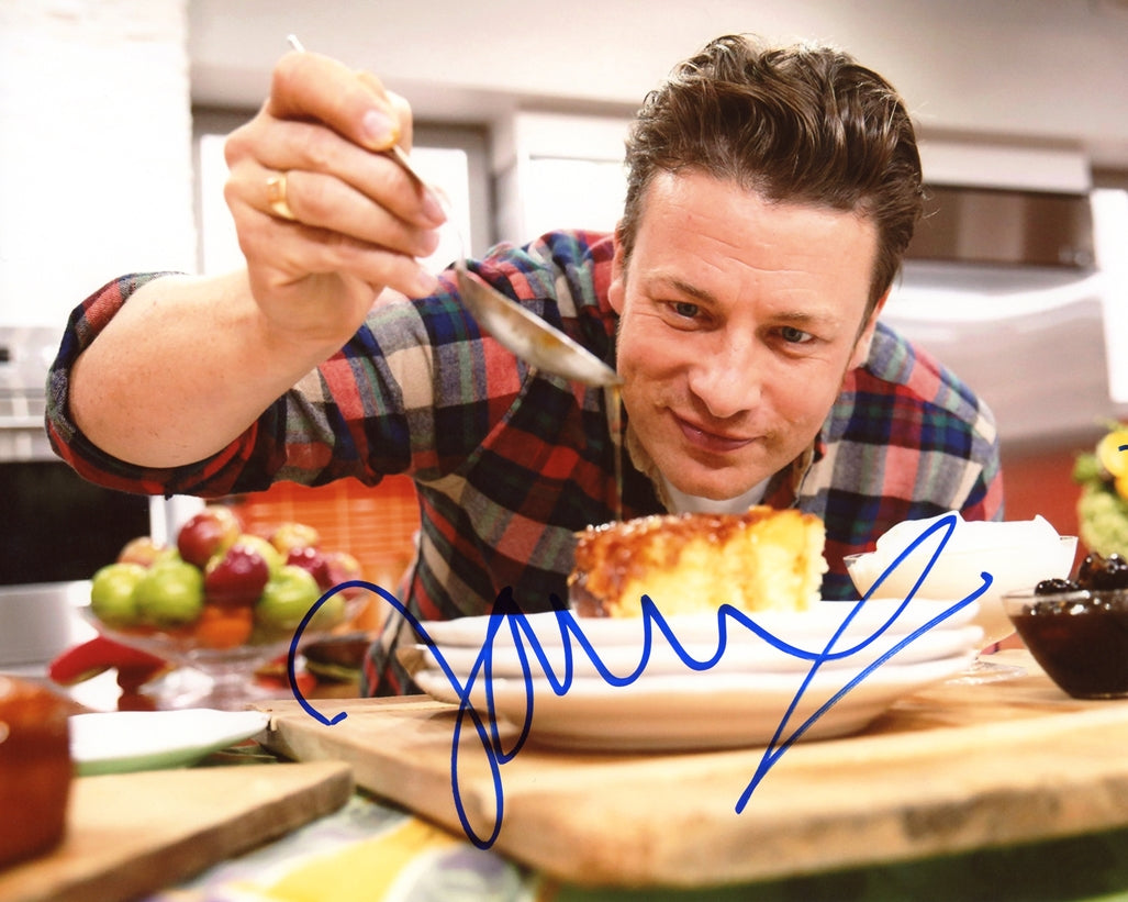 Jamie Oliver Signed Photo