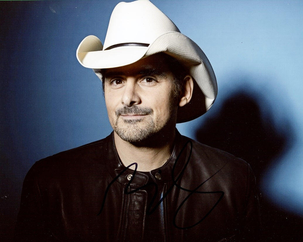 Brad Paisley Signed Photo