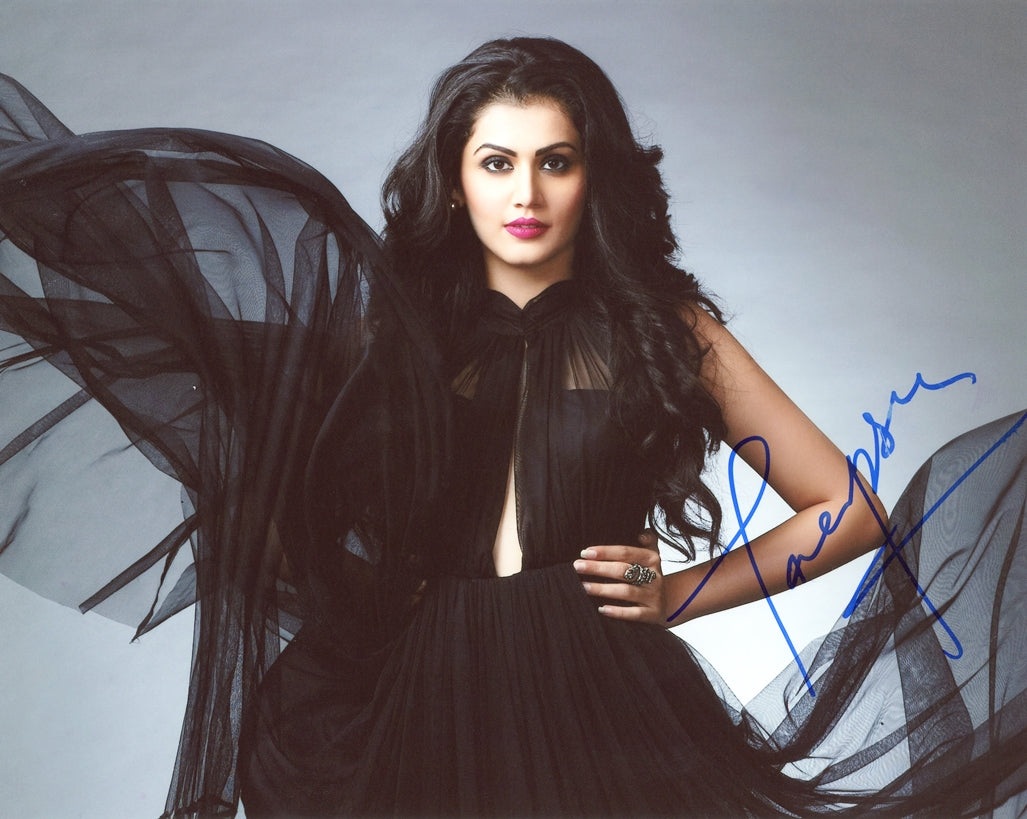 Taapsee Pannu Signed Photo