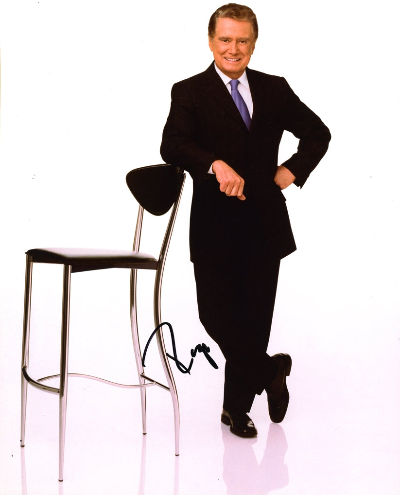 Regis Philbin Signed Photo