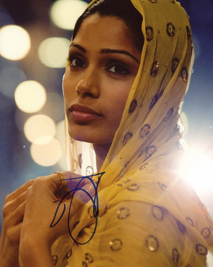 Freida Pinto Signed Photo