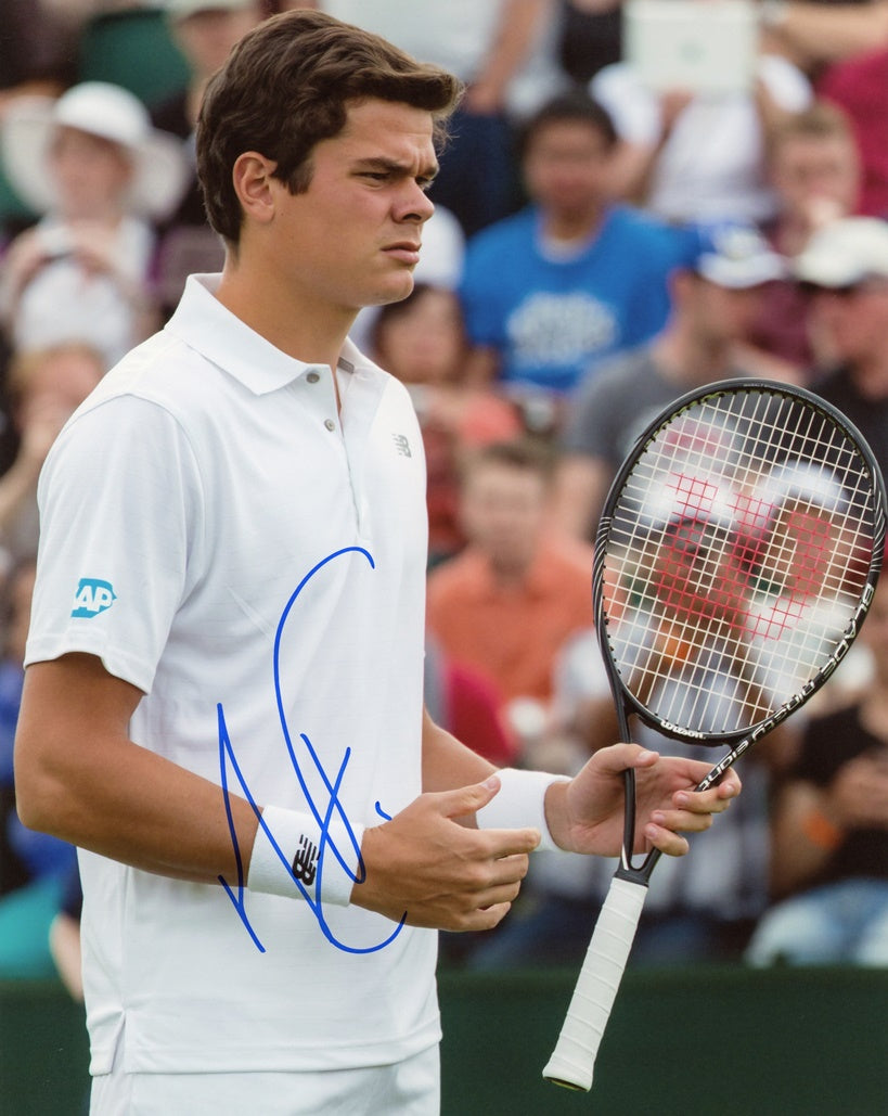 Milos Raonic Signed Photo