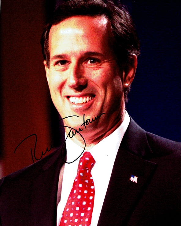 Rick Santorum Signed Photo