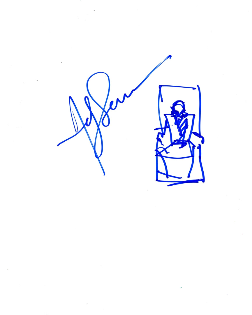 Andy Serkis Signed Sketch