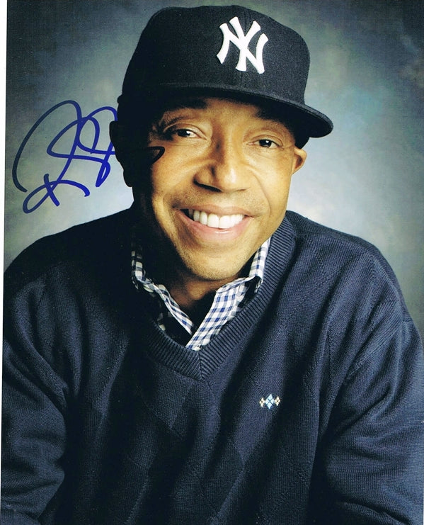 Russell Simmons Signed Photo