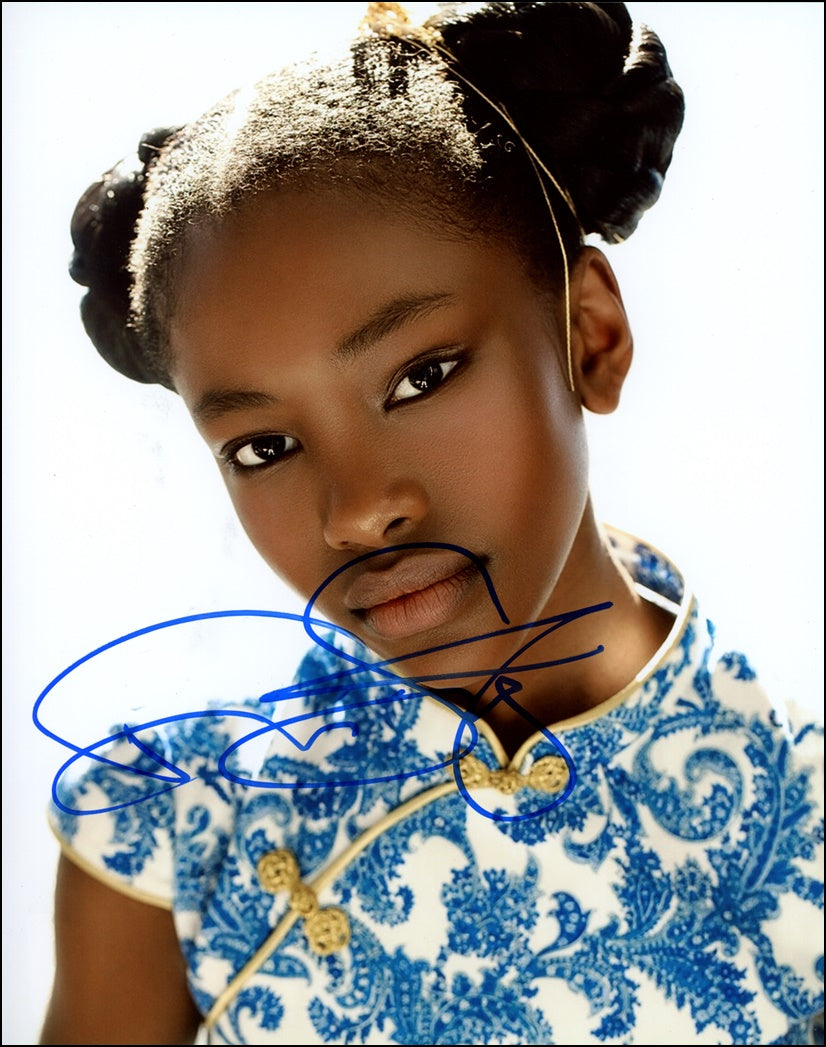 Demi Singleton Signed Photo