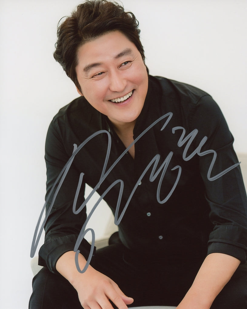 Song Kang-ho Signed Photo