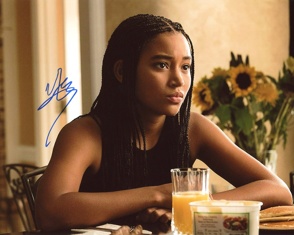 Amandla Stenberg Signed Photo