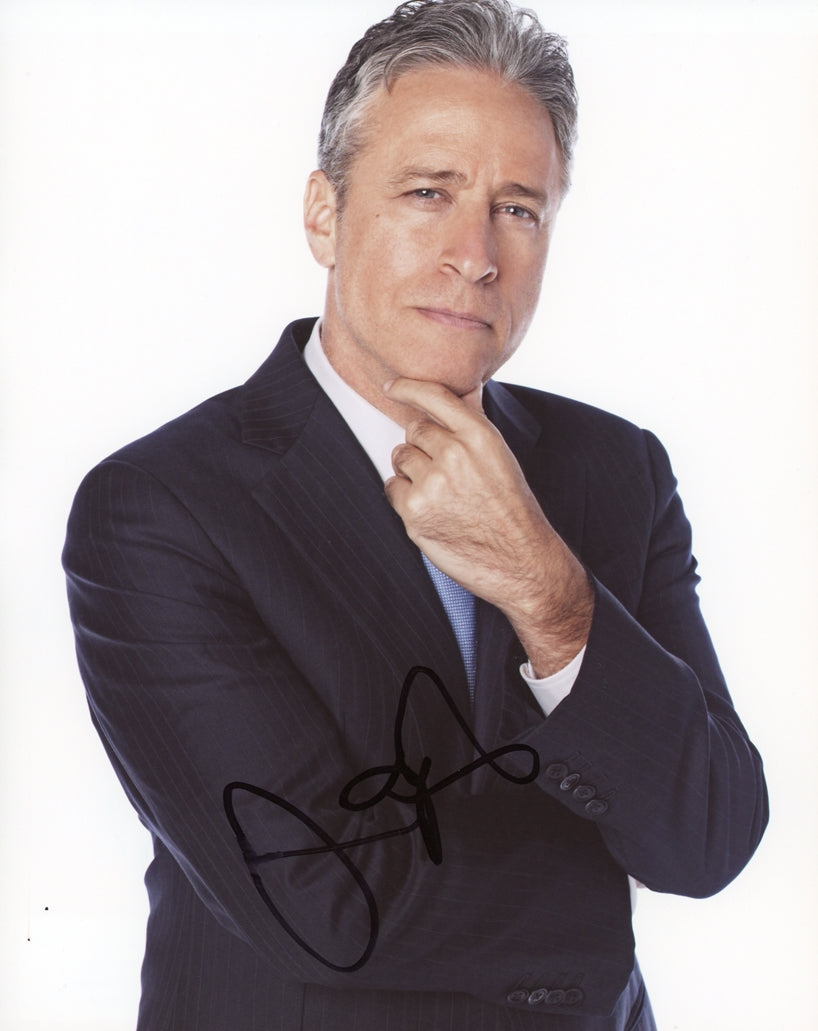 Jon Stewart Signed Photo