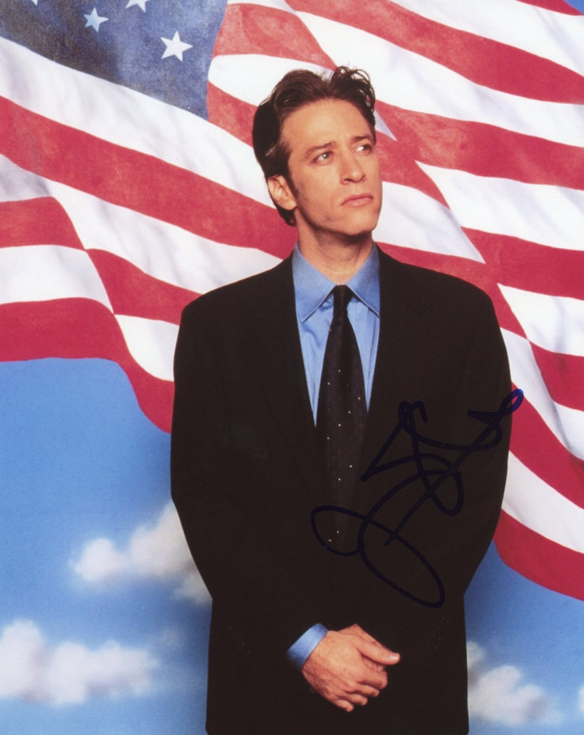 Jon Stewart Signed Photo