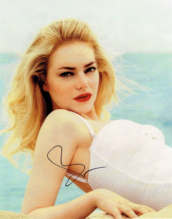 Emma Stone Signed Photo