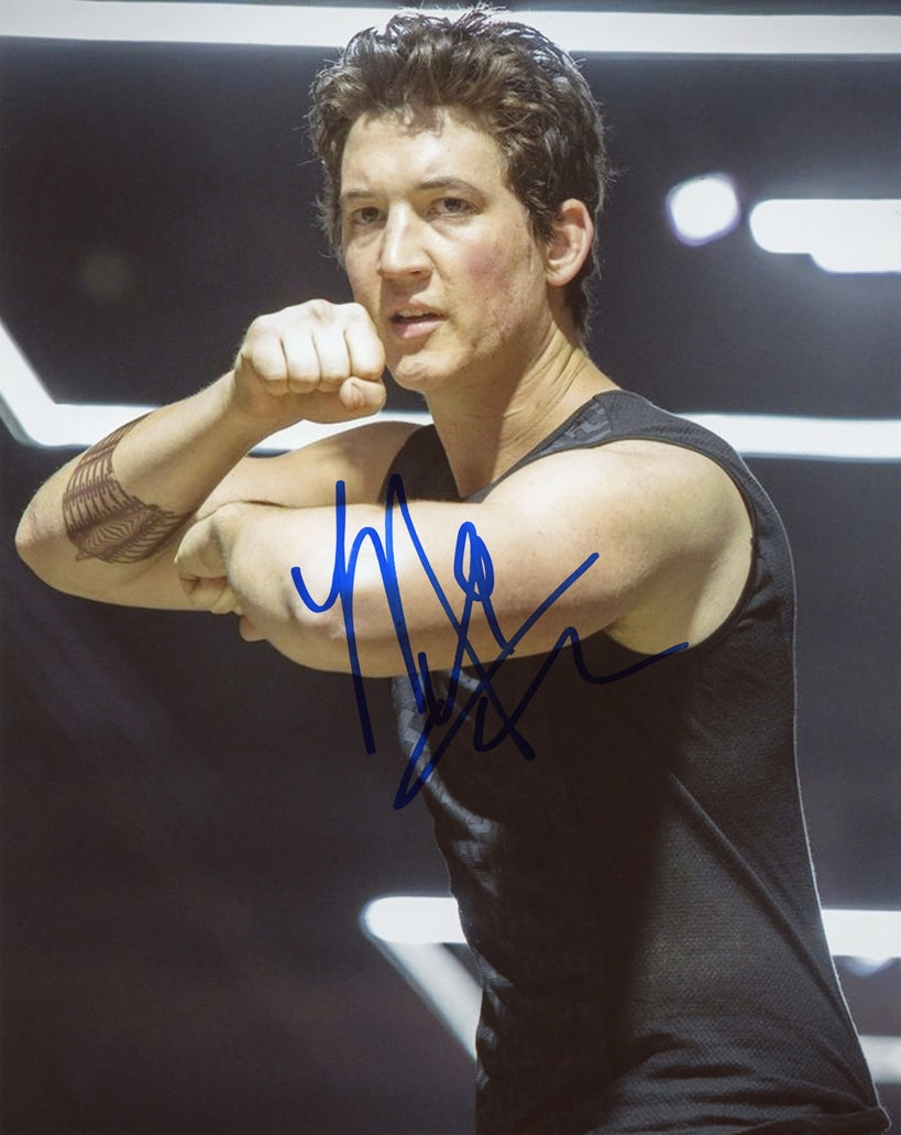 Miles Teller Signed Photo