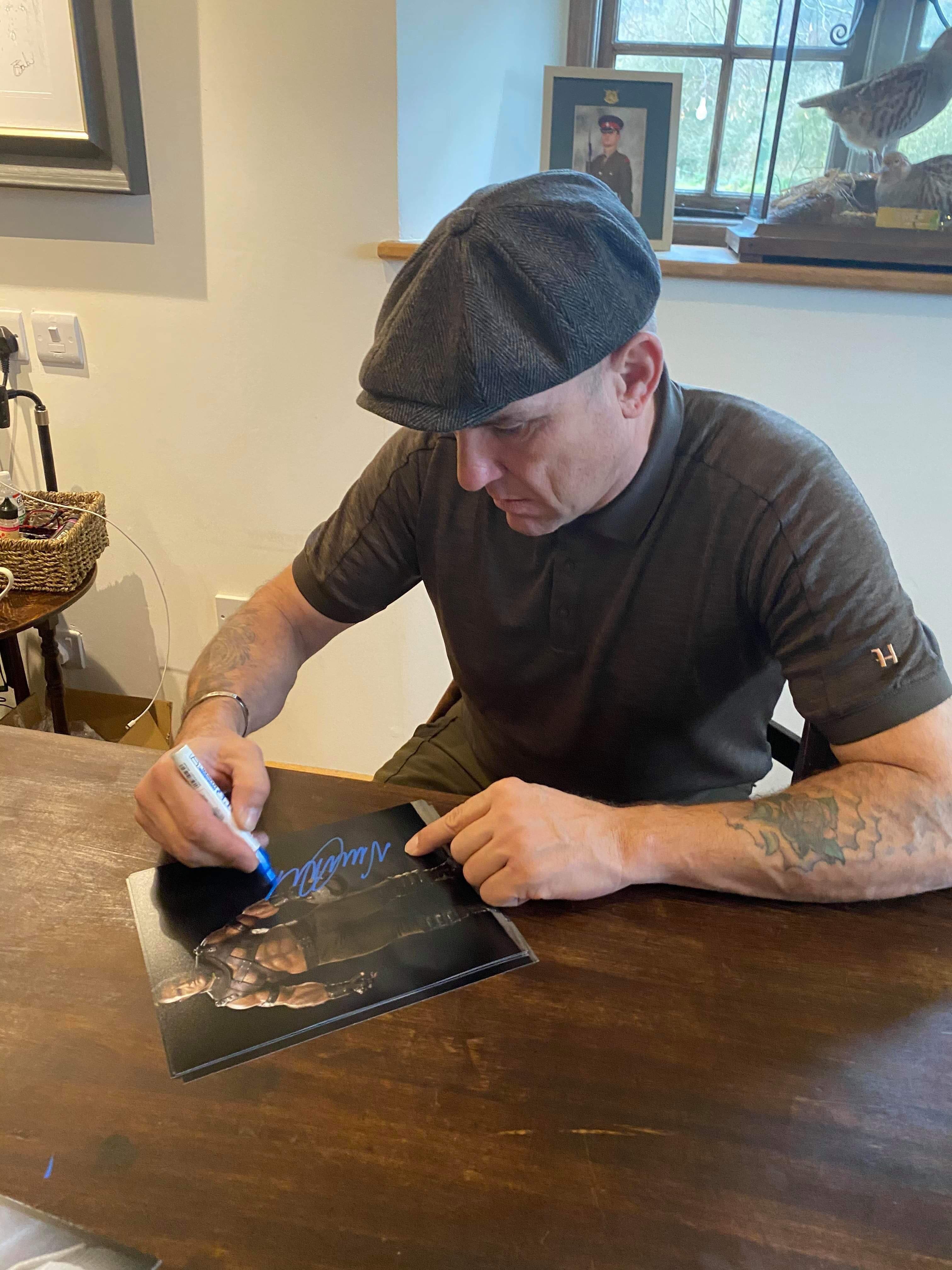 Vinnie Jones Signing Proof