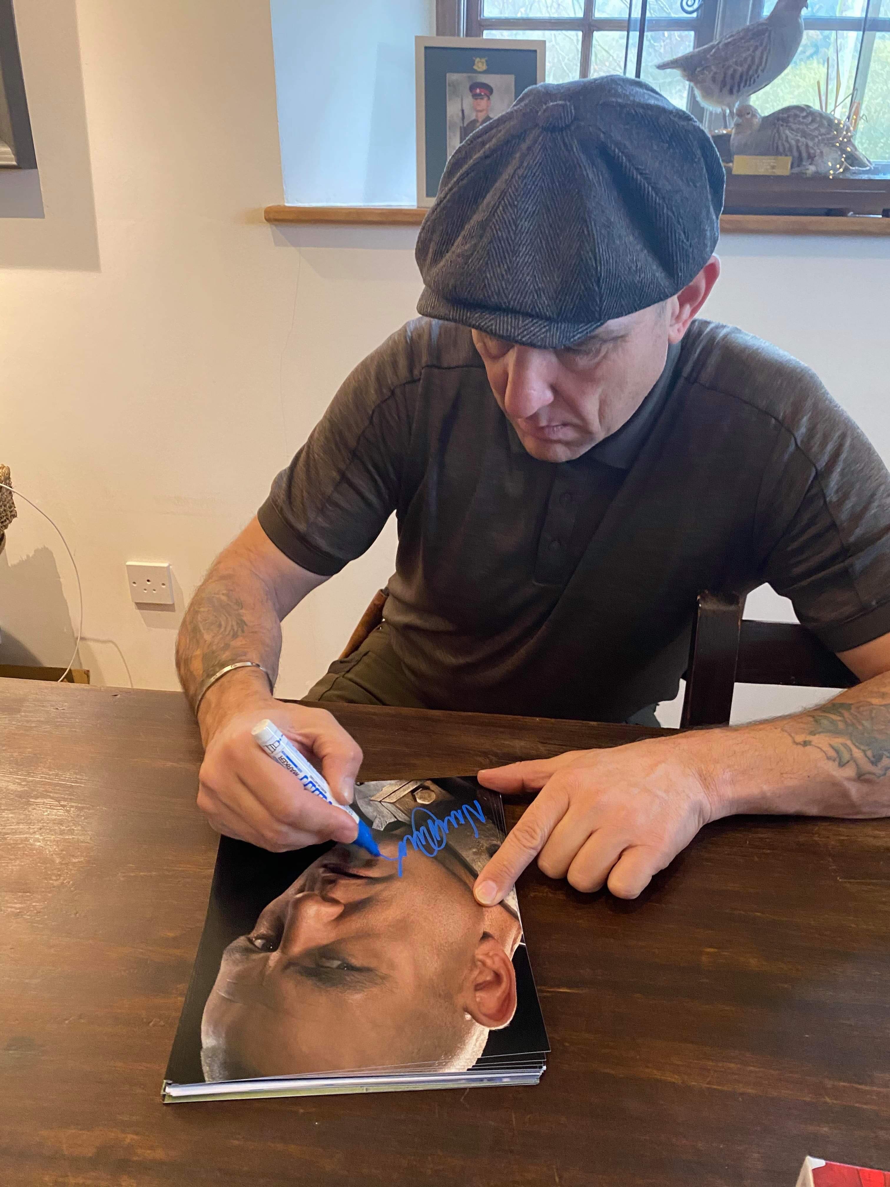 Vinnie Jones Signing Proof