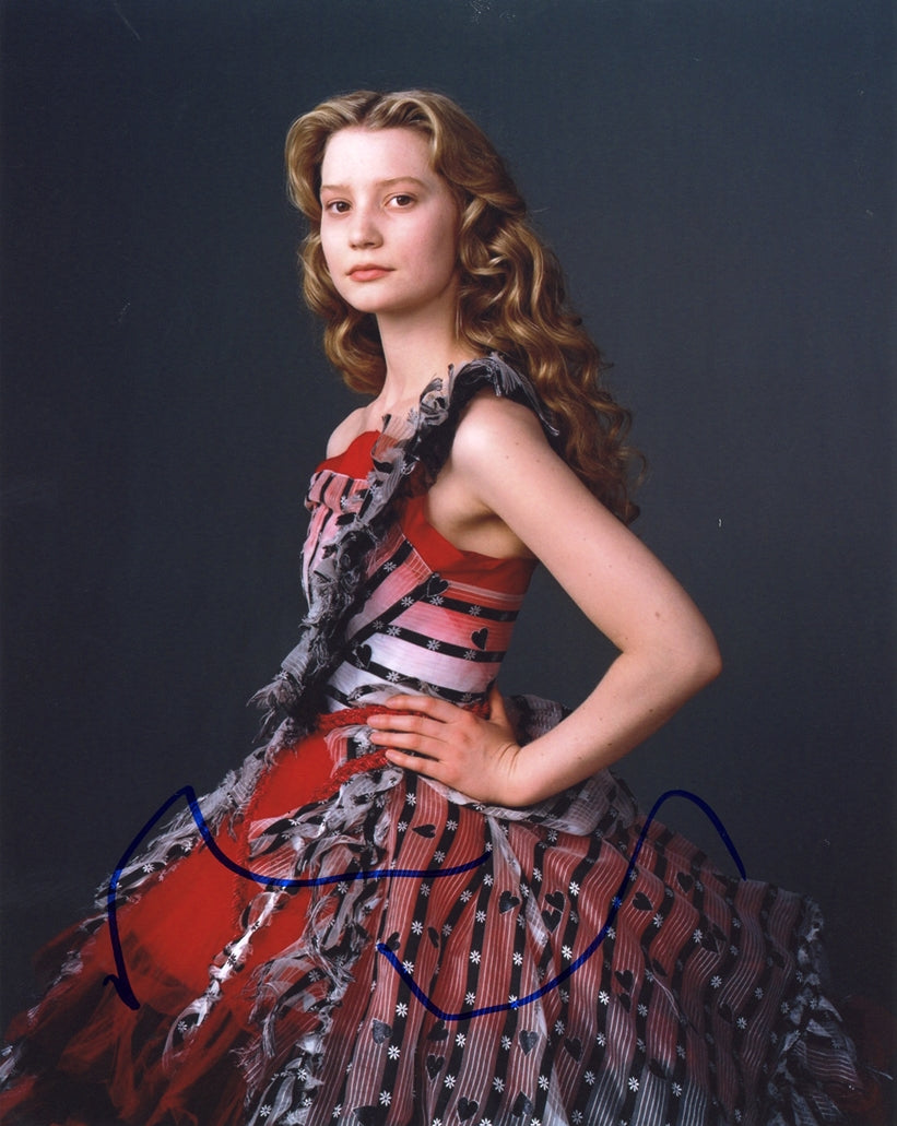 Mia Wasikowska Signed Photo