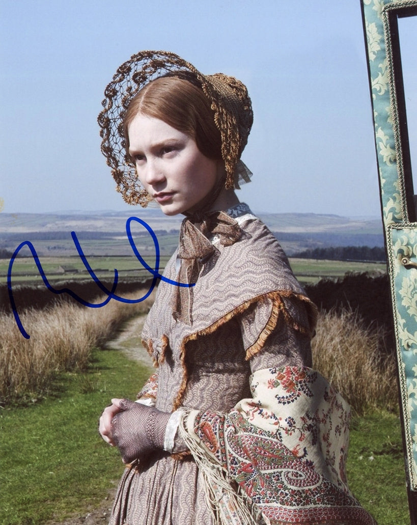 Mia Wasikowska Signed Photo