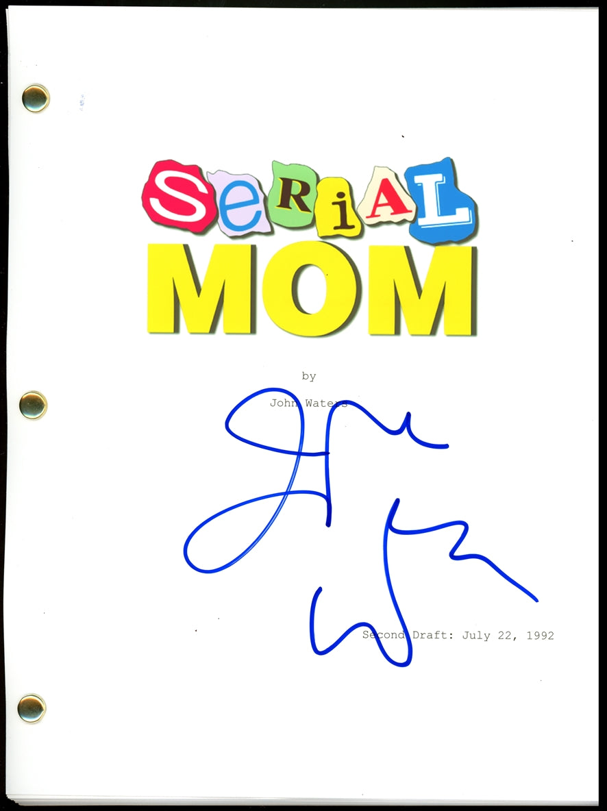 John Waters Signed Script