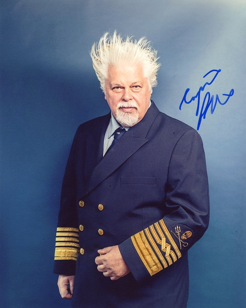 Paul Watson Signed Photo