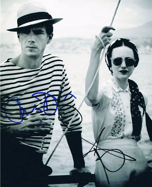 Andrea Riseborough & James D'Arcy Signed Photo