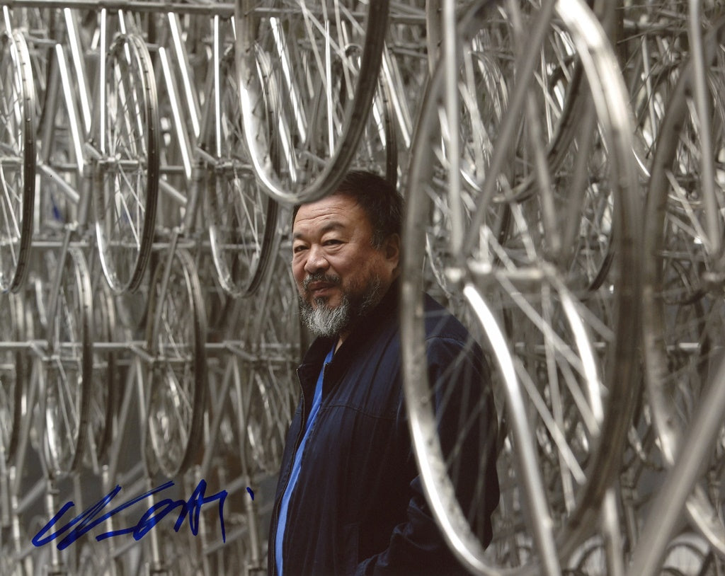 Ai Weiwei Signed Photo