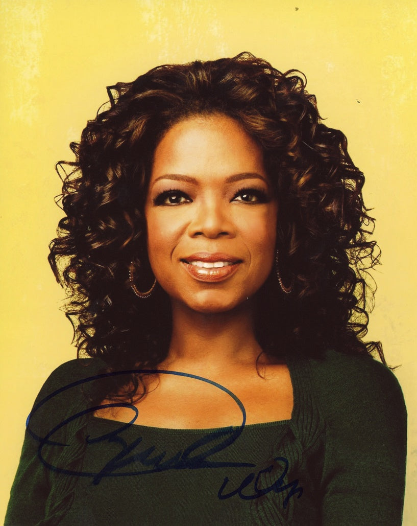 Oprah Winfrey Signed Photo